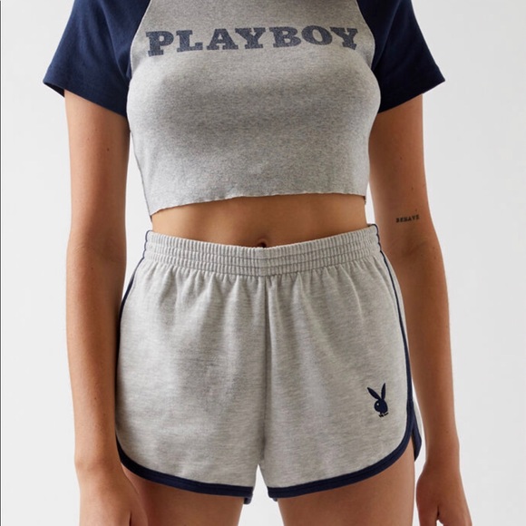 PacSun Playboy Womens Lace-Up Leggings